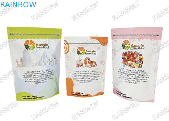 Custom Print Stand Up Tea Bag Food Packaging Aluminium Foil Mylar Bag