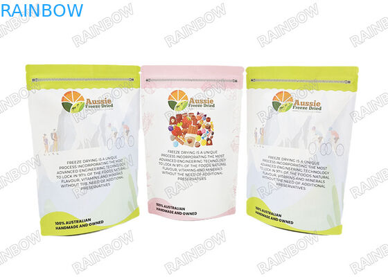 Custom Print Stand Up Tea Bag Food Packaging Aluminium Foil Mylar Bag