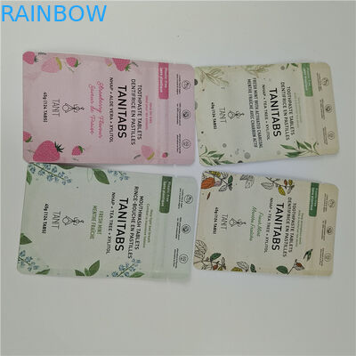 Desain Baru Ukuran dan Warna Disesuaikan Tersedia Kantong Datar Kemasan untuk Kemasan Makanan