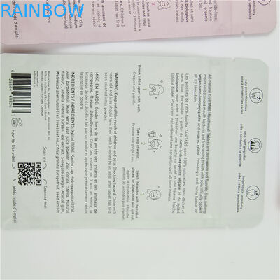 Desain Baru Ukuran dan Warna Disesuaikan Tersedia Kantong Datar Kemasan untuk Kemasan Makanan