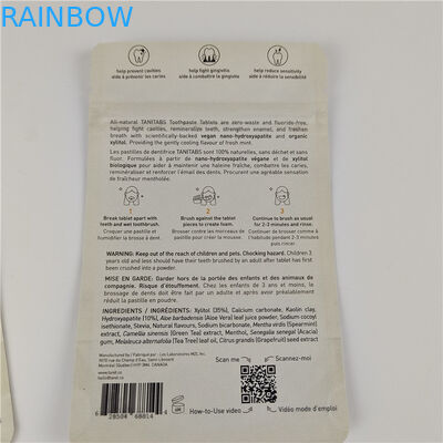 Desain Baru Ukuran dan Warna Disesuaikan Tersedia Kantong Datar Kemasan untuk Kemasan Makanan