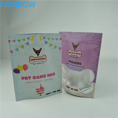 Top Quality Custom Logo Printed Smooth Storage Packaging Plastic Foil Bag Bag Bag untuk Makanan Hewan Peliharaan
