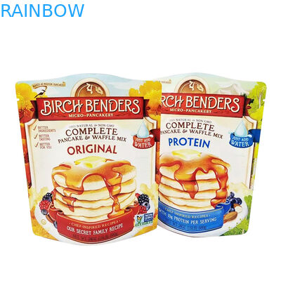 Kantong berdiri yang bisa ditutup kembali untuk kantong teh Kemasan sesuai kebutuhan