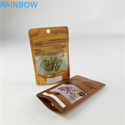 Bahan kemasan makanan diterima hingga 10 warna Tersedia untuk tas cetak digital Disesuaikan dengan tas kemasan ritsleting