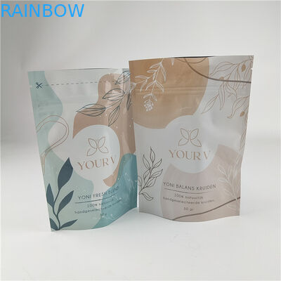 Desain Baru Disesuaikan Ukuran Matte Finish Snack Bag Packaging Matt Aluminium Foil Stand Up Pouch Ziplock Doypack Bag