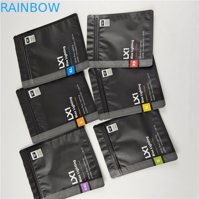 Top Quality Custom Logo Printed Tiga Sisi Segel Tas untuk Perawatan Gigi Kemasan dengan bahan ramah lingkungan dan aman