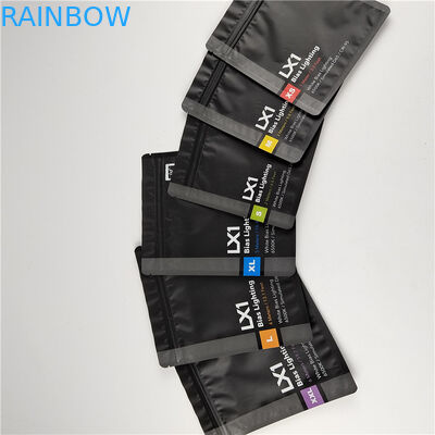 Top Quality Custom Logo Printed Tiga Sisi Segel Tas untuk Perawatan Gigi Kemasan dengan bahan ramah lingkungan dan aman