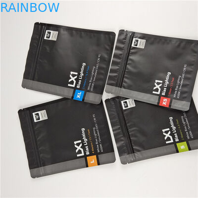 Top Quality Custom Logo Printed Tiga Sisi Segel Tas untuk Perawatan Gigi Kemasan dengan bahan ramah lingkungan dan aman