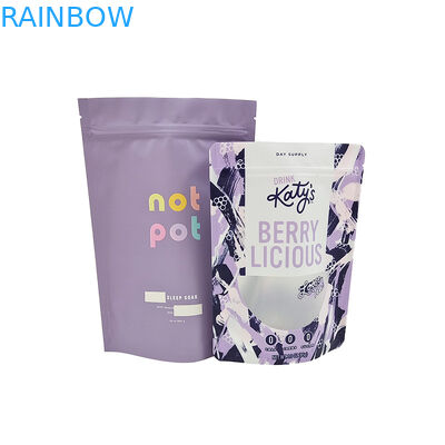 Kemasan kantong foil tahan cahaya untuk kantong anti bau tahan tinggi dan tahan kelembaban