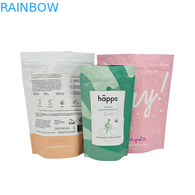 Stand Up/Doy Pack/Doy Pack/Doy Packaging Aluminium Foil Bagging dengan Top Zipper