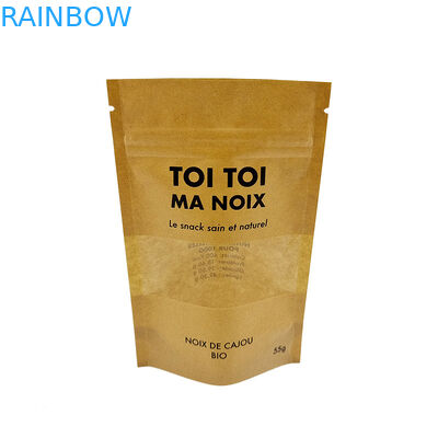 Makanan ringan Kantong kemasan kantong foil perak untuk perlindungan produk dan kesegaran