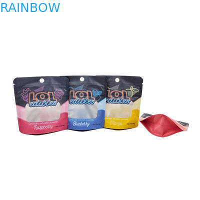 Kemasan yang tahan bau Stand Up Doy Pack Foil pouch untuk biji kopi