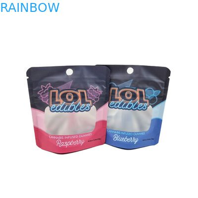 Kemasan yang tahan bau Stand Up Doy Pack Foil pouch untuk biji kopi