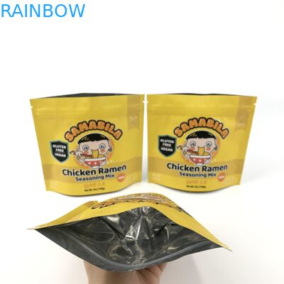 Membungkus kemenyan herbal untuk tas berdiri dengan sistem penutupan ritsleting