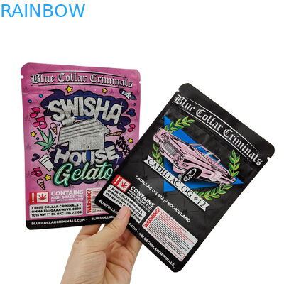 Custom Laminated Film Herbal Incense Packaging untuk kebutuhan kustomisasi