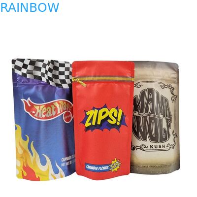 Custom Laminated Film Herbal Incense Packaging untuk kebutuhan kustomisasi