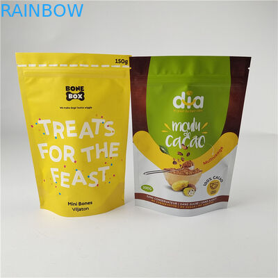 Kualitas tinggi Digital Custom Printing PE Berguna Kembali Zipper Kantong Plastik Stand Up Mylar Bags