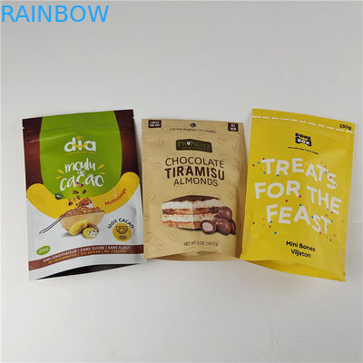 Kualitas tinggi Digital Custom Printing PE Berguna Kembali Zipper Kantong Plastik Stand Up Mylar Bags