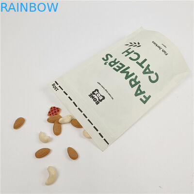 Custom Digital Printing Stand Up Zipper Bags Bau Proof Kraft Paper Bag Custom Printing Biodegradable Paper Bag