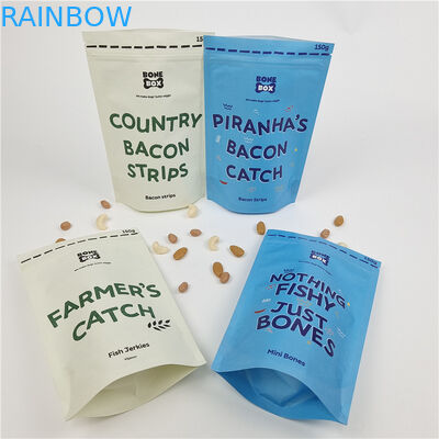 Kualitas tinggi logo kustom dicetak Diterima hingga 10 warna Tersedia kantong foil plastik