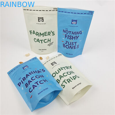 Kualitas tinggi logo kustom dicetak Diterima hingga 10 warna Tersedia kantong foil plastik