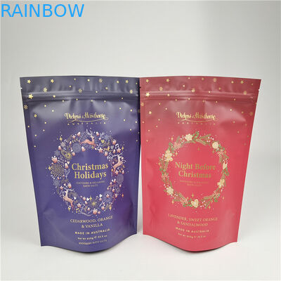 Diterima Sampai 10 Warna Tersedia Bahan Kemasan Makanan untuk Kantong Pencetakan Digital Disesuaikan Dengan Kantong Kemasan Zipper