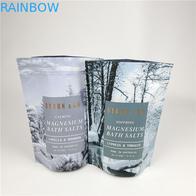 Hot Selling Custom Digital Printing Easy Tear Line Mylar Sachets Body Scrub Bag Pengemasan