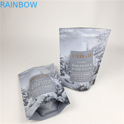 Hot Selling Custom Digital Printing Easy Tear Line Mylar Sachets Body Scrub Bag Pengemasan