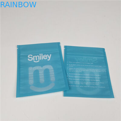 Clear Teeth Aligners Mylar Tiga Sisi Disegel kantong plastik Kemasan anti bocor dan tahan kelembaban