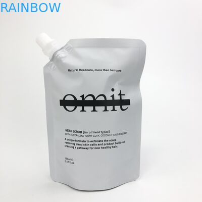 Perlindungan Kualitas Cetak Disesuaikan Kantong Spout Kemasan Minuman Minuman Plastik Kantong Cairan