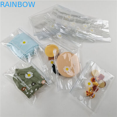 Kantong Kemasan Plastik Bahan PE Berkristal Tinggi untuk Comestic dengan Ukuran dan Warna yang Disesuaikan