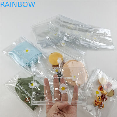 Kantong Kemasan Plastik Bahan PE Berkristal Tinggi untuk Comestic dengan Ukuran dan Warna yang Disesuaikan