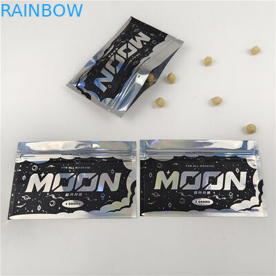 Eco-Friendly Bau-Buktinya Kelembaban-Buktinya Tiga Sisi Segel Kantong untuk Perawatan Gigi Kemasan dengan Panas Segel Penutupan Dengan Zipper