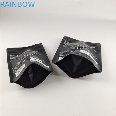 Matte Finish Food Grade Proof Bau Proof Kelembaban Proof Laminated Aluminium Foil Zip Lock Bag Stand Up Bag Coffee Bag