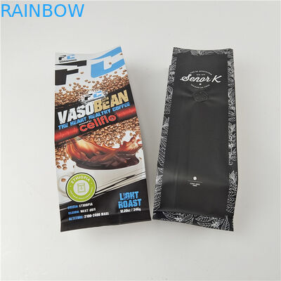 Best Selling Daur Ulang Ramah Lingkungan Gusset Kantong Kemasan untuk Biji Kopi untuk 250G 500G 1KG