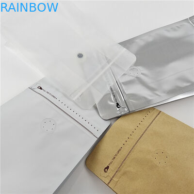 Jaminan Kualitas Percetakan Digital Custom Storage Zip Lock Packs Laminated Aluminium Foil Bag