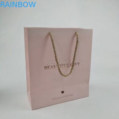 Penjaminan Mutu Tas Kertas Disesuaikan untuk Belanja dengan Cetakan Logo Kantong Kertas Biodegradable