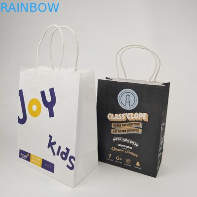 Laminated Aluminium Foil Mylar Packaging Bag Custom Digital Printing Logo Printed Shopping Paper Bag