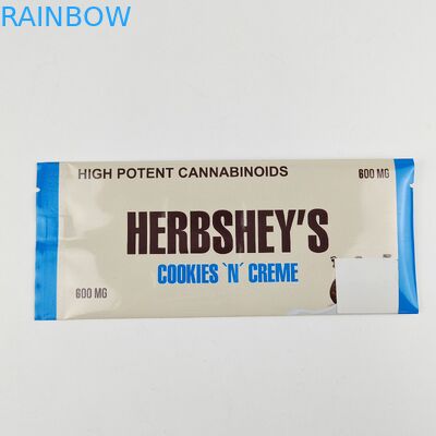 Ramah Lingkungan Custom Bau Proof Dan Kelembaban Proof Kraft Paper Kembali Disegel Kemasan Kantong untuk Nutrisi Bar