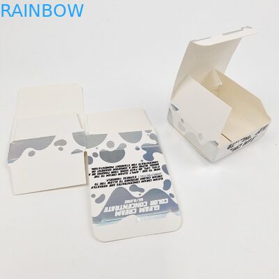 Countertop Tear Away Display Box Pengemasan Kotak Tampilan Karton Putih