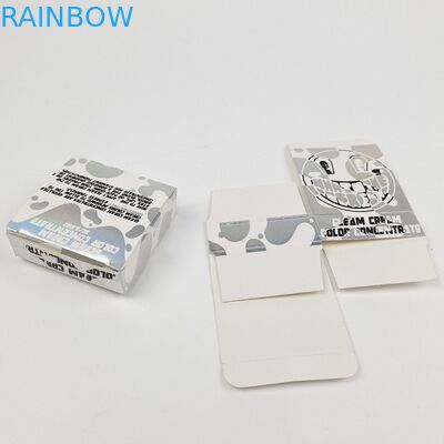 Countertop Tear Away Display Box Pengemasan Kotak Tampilan Karton Putih