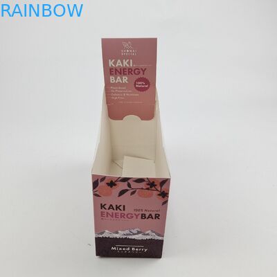 Matt Laminasi Karton Counter Display Box Daur Ulang Untuk Toko Ritel
