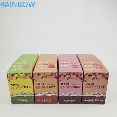 Tampilan Ritel Karton Custom Lipat Permen Karet Kemasan Kotak Kertas