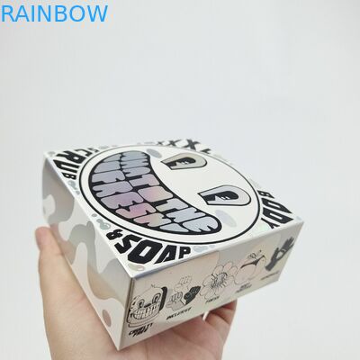 Kotak Tampilan Karton Lipat Rak Toko Ritel Kotak Goresan Cetak Custom