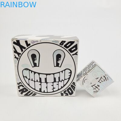 Kotak Tampilan Karton Lipat Rak Toko Ritel Kotak Goresan Cetak Custom