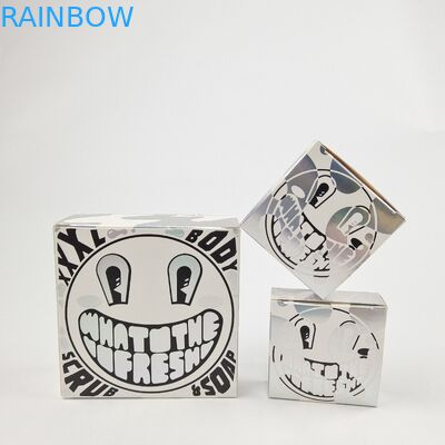 Kotak Tampilan Karton Lipat Rak Toko Ritel Kotak Goresan Cetak Custom