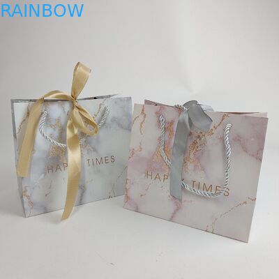 Tas Kertas Disesuaikan Kantong Kertas Biodegradable Untuk Belanja Dengan Pencetakan Logo