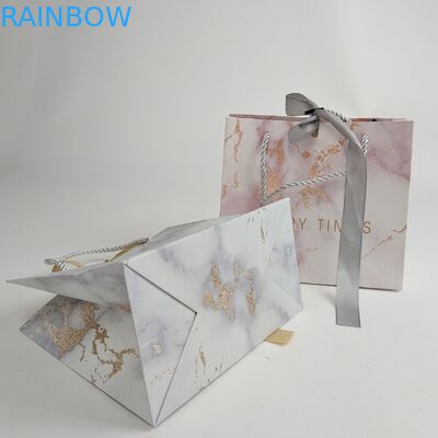 Tas Kertas Disesuaikan Kantong Kertas Biodegradable Untuk Belanja Dengan Pencetakan Logo