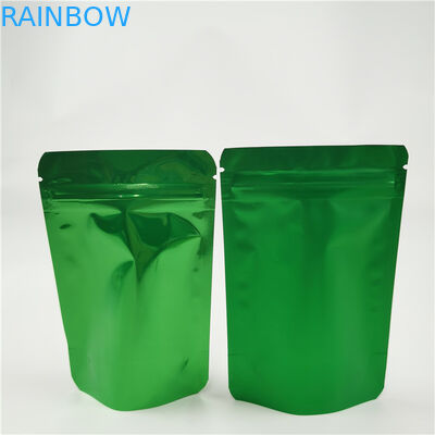 ISO Stand Up Zipper Pouch Moisture Proof Food Grade Plastic Packaging Bags