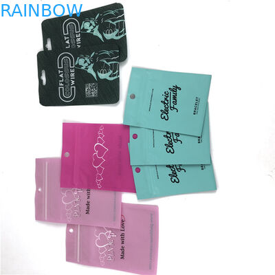 Gampang Tear Line Tiga Sisi Disegel Mylar Packaging Bag Dengan Zipper Desain Ukuran Disesuaikan